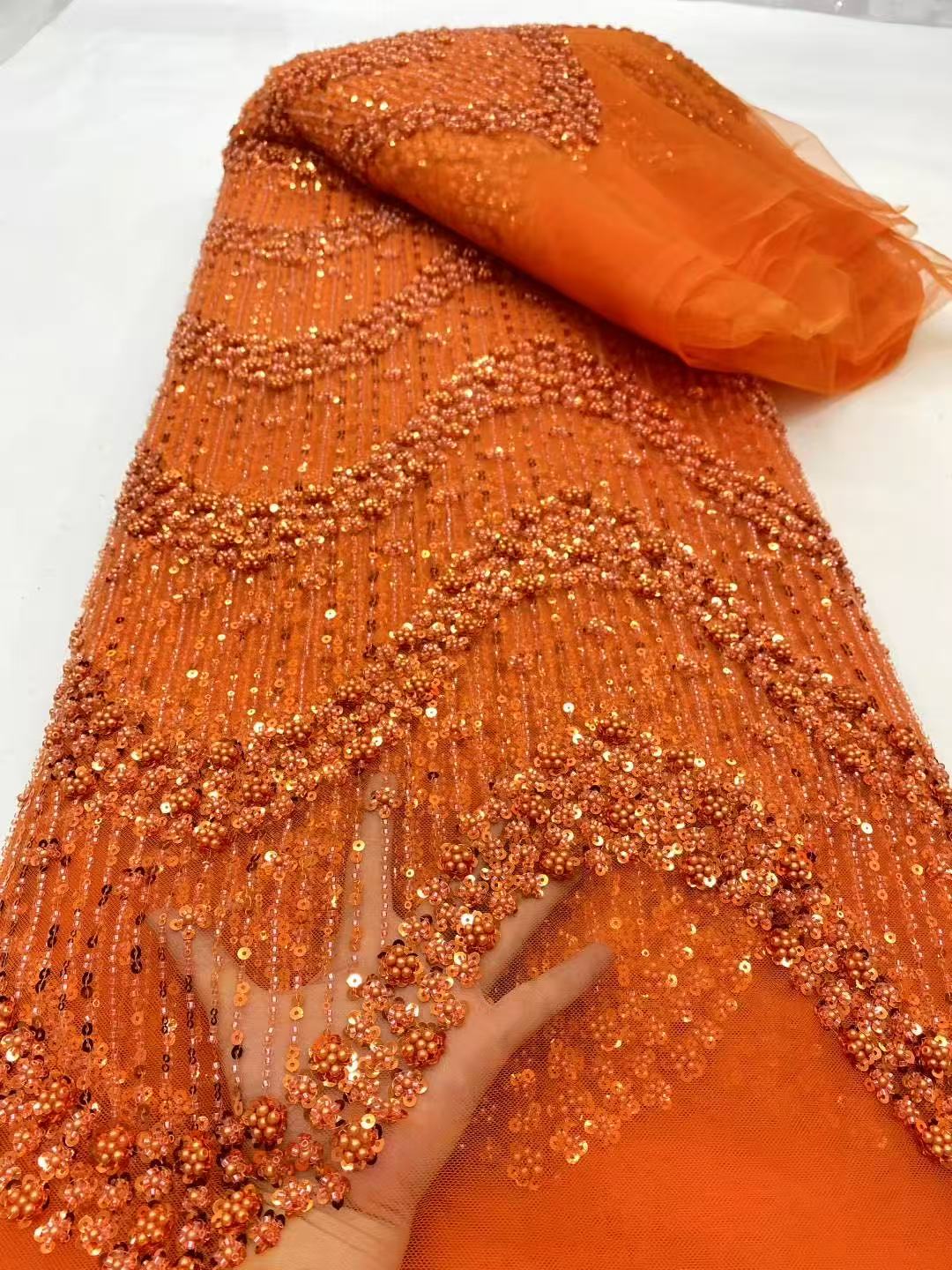 Crystal Mesh Fabric - 2025 Son Sıcak Satış Yeni High-End
