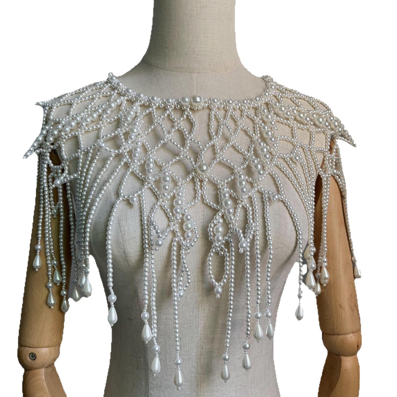 El Yapımı İnci Katmanlı Vücut  - Pearl Trim Chain incelemesi ve fiyatı