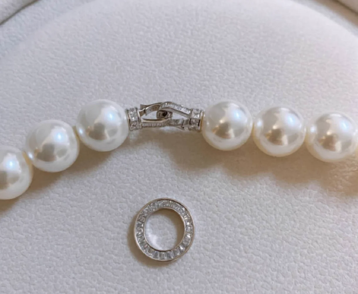 Muhteşem AAAA++9-10mm 10-11mm  - Pearl Trim Chain incelemesi ve fiyatı