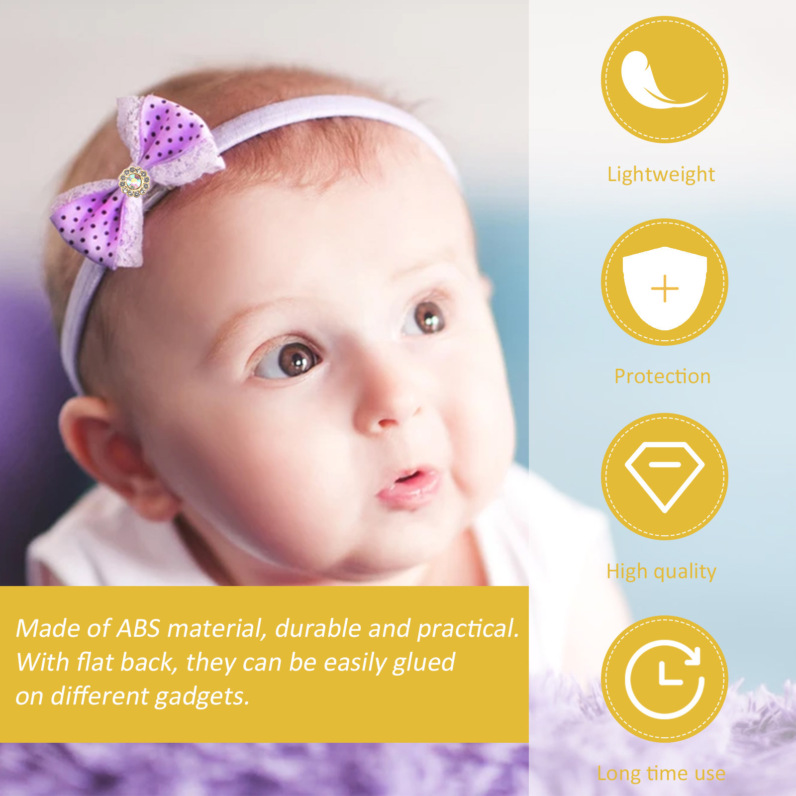 50 adet İnci Çiçek Disk Aksesu - Embellishment Glue Craft incelemesi ve fiyatı